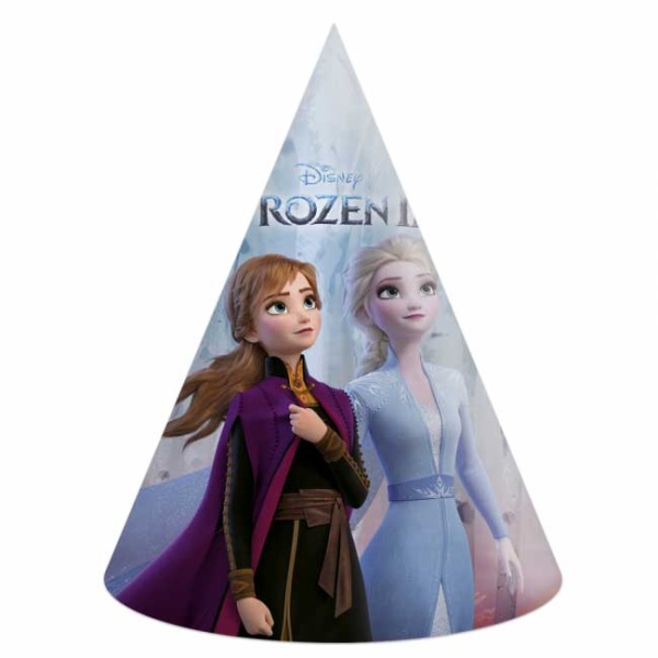 Frozen 2 - Čepičky na party papírové 6 ks