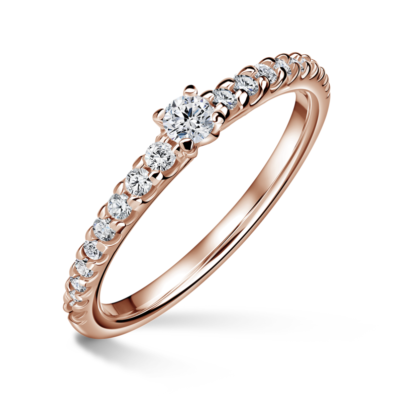 Aria | Zásnubní prsten se středovým kamenem 0.055ct