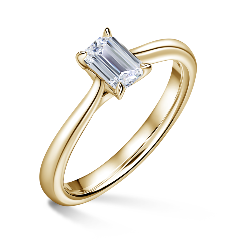 Arlene | Zásnubní prsten se středovým diamantem 0.7ct