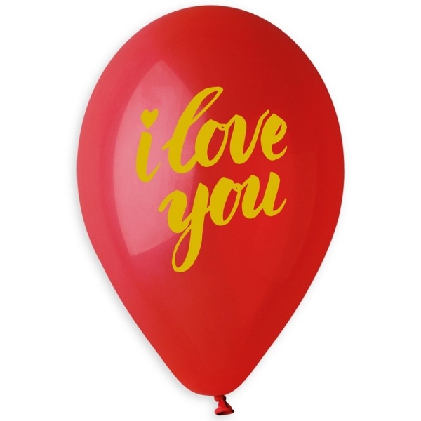 Balónky latexové I love you 33 cm 5 ks