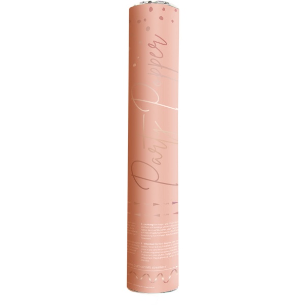 Konfety vystřelovací Elegant Lush Blush 28cm