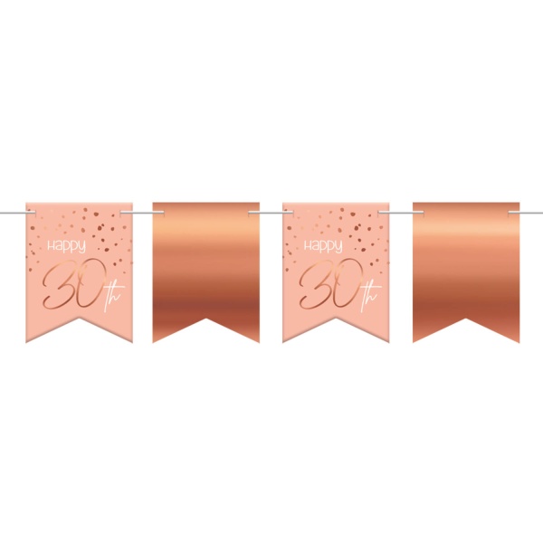 Banner vlaječkový Elegant Lush Blush 30