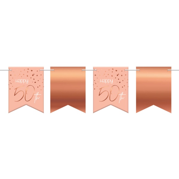 Banner vlaječkový Elegant Lush Blush 50