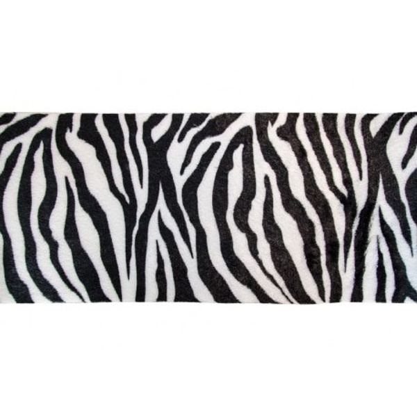 Safari party - Šerpa stolová Zebra 30 cm x 3 m