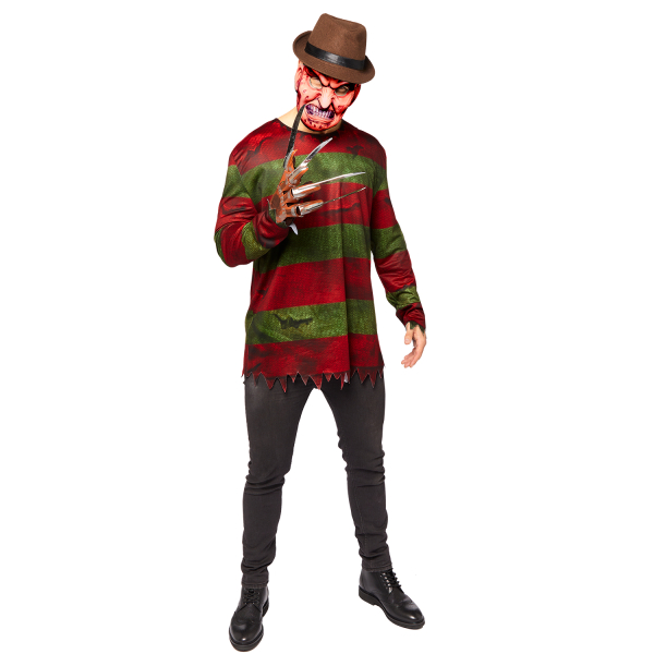 Halloween kostým - pánský Freddy Krueger vel. L