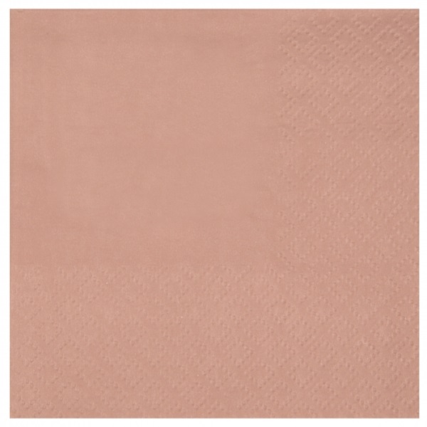 Ubrousky malé Rose Gold 21 x 20cm 25ks