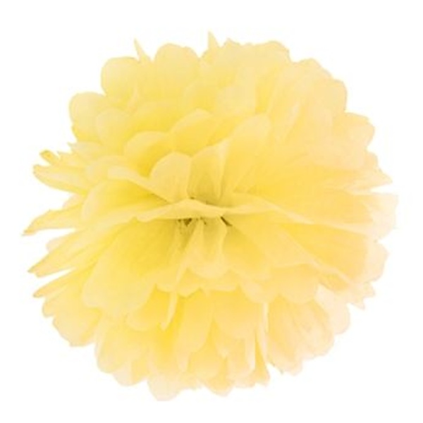 Pom pom 25cm žlutý