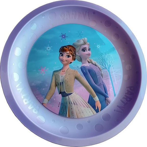 Talíř opakovaně použitelný Frozen II 21cm 4ks