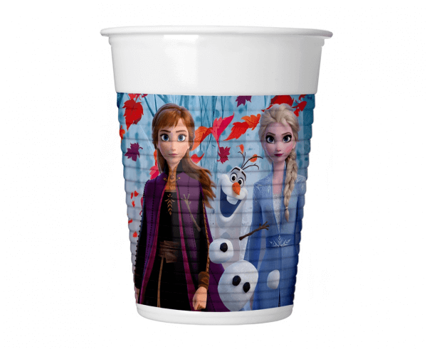 Plastové kelímky Frozen plastový 200ml 8ks