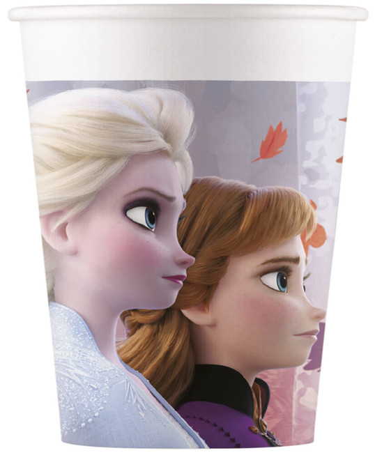 Papírové kelímky Frozen 200ml 8ks