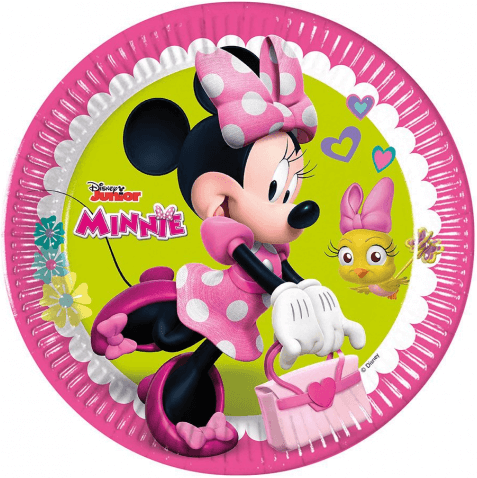 Papírové talíře Minnie Mouse 23cm 8ks