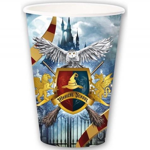 Kelímky papírové Harry Potter 355 ml 6 ks