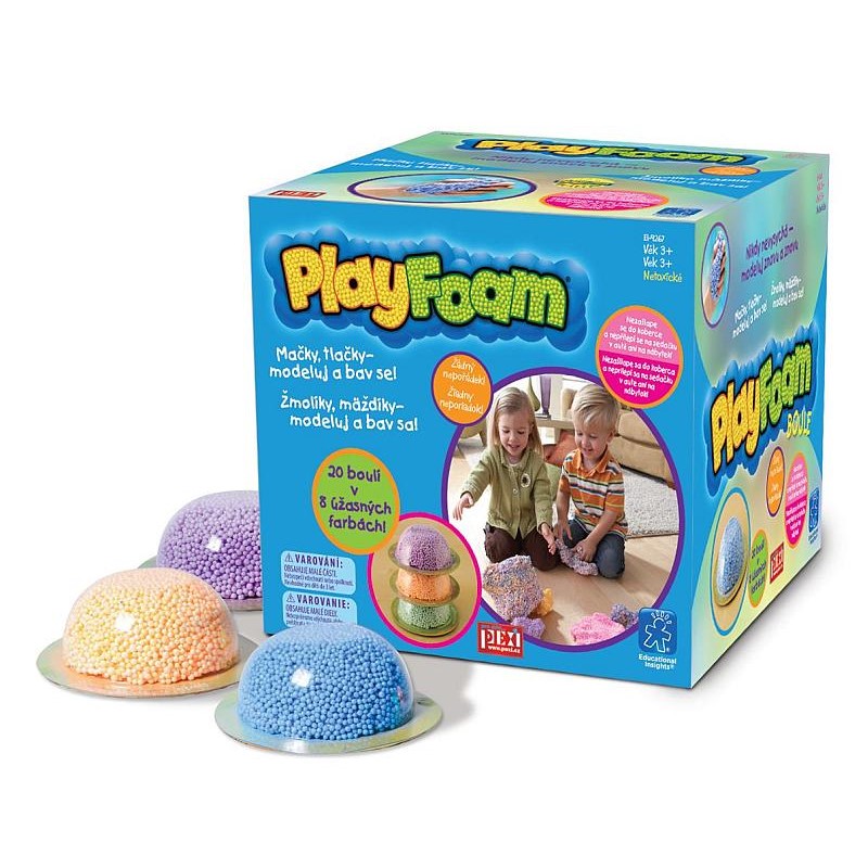 Modelína PlayFoam Boule mix - cena za 1 ks