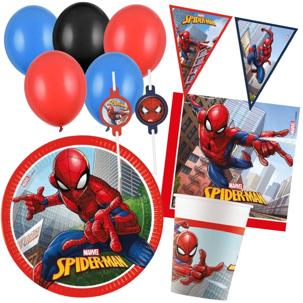 Party set - Spiderman - stolování