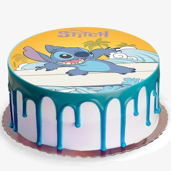 Jedlý papír na dort Stitch 20 cm