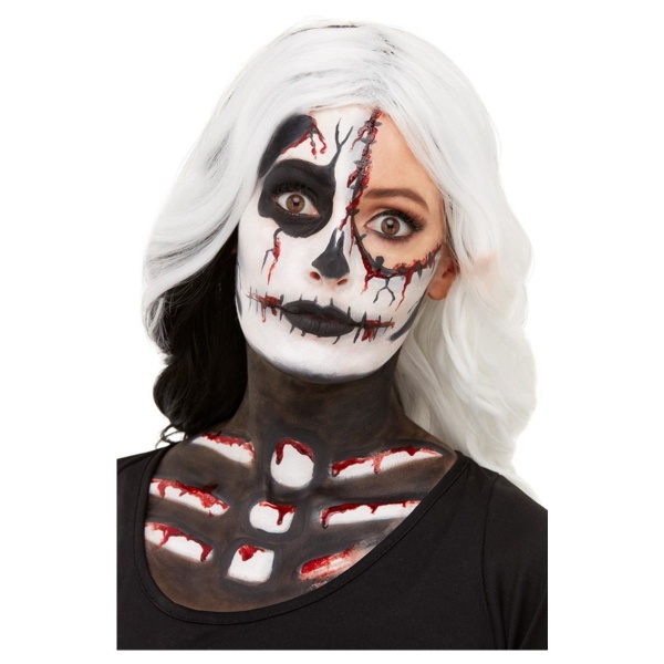 Make-up Hallowen set Kostlivec