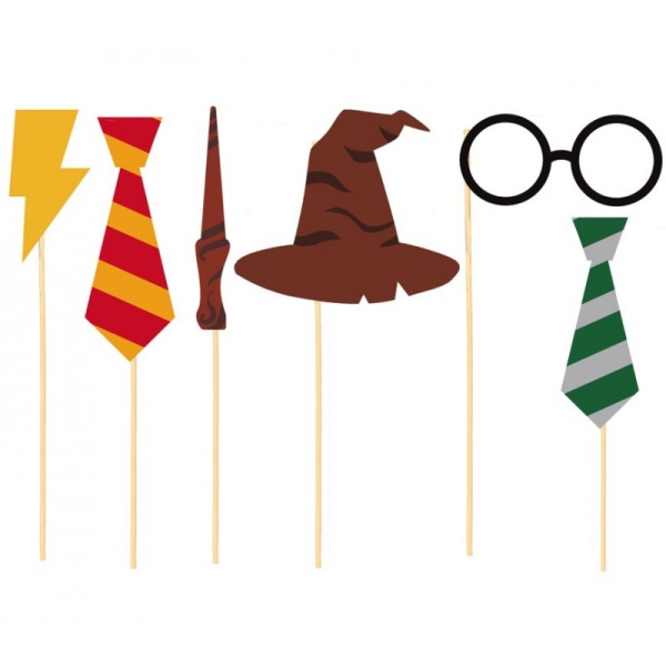 Rekvizity do fotokoutku Harry Potter