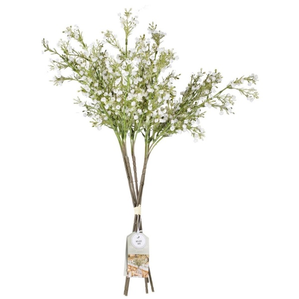 Umělé květy Gypsophila 40 cm 5 ks