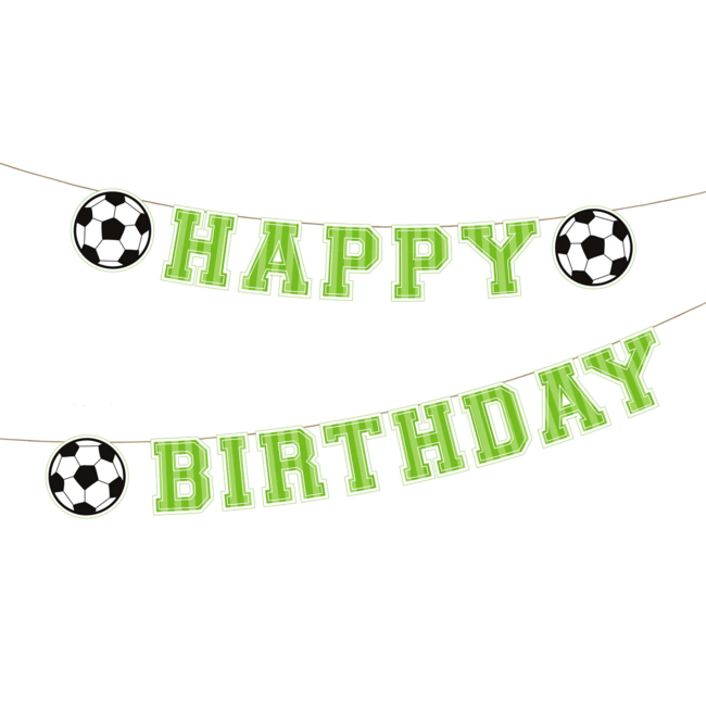 Banner Fotbal Happy Birthday 250x16cm