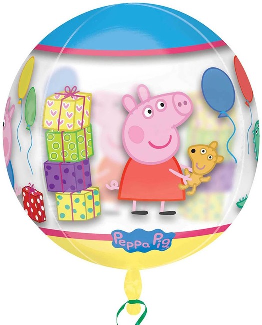 Fóliový balónek orbz Prasátko Peppa 40cm