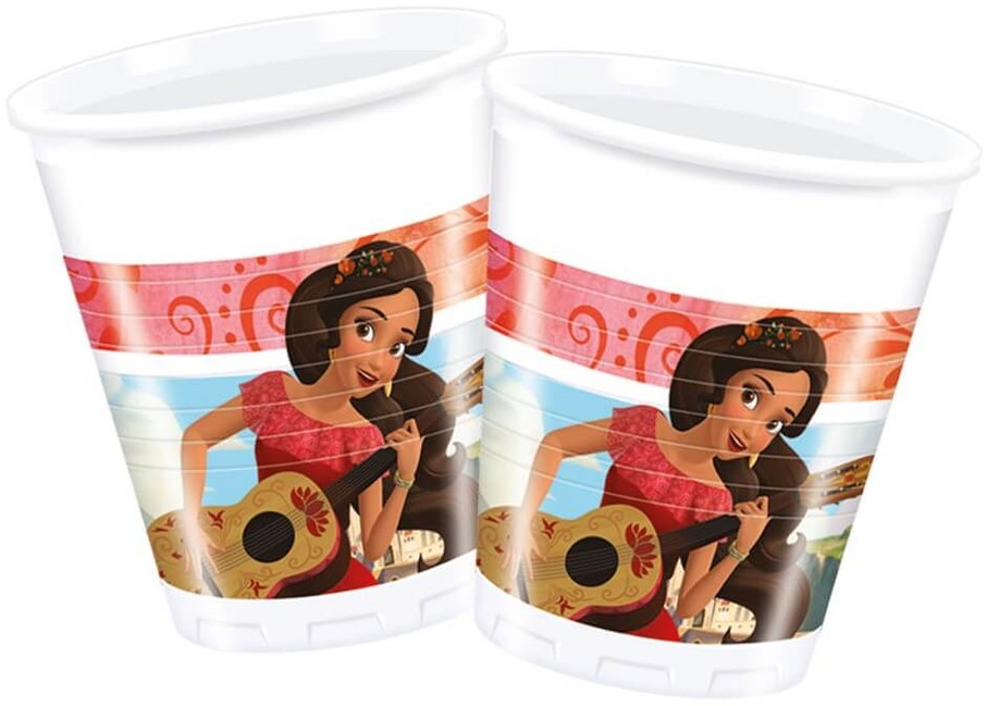 Plastové kelímky Elena z Avaloru 200ml 8ks