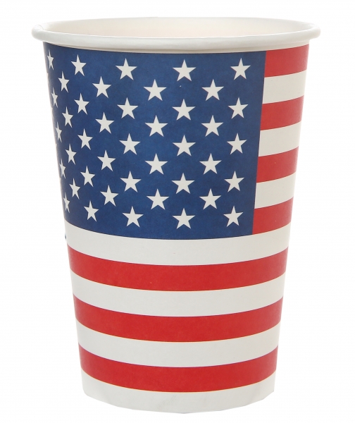 Papírové kelímky USA 270ml 10ks