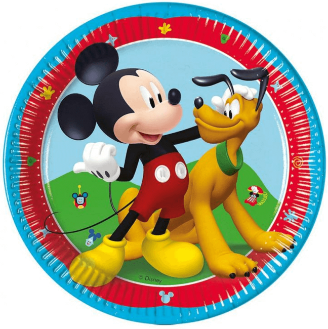 Papírové talíře Mickey Mouse 20cm 8ks