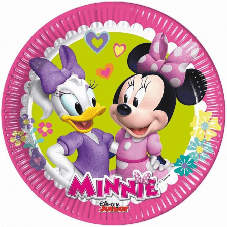 Papírové talíře Minnie Happy Helpers 20cm 8ks