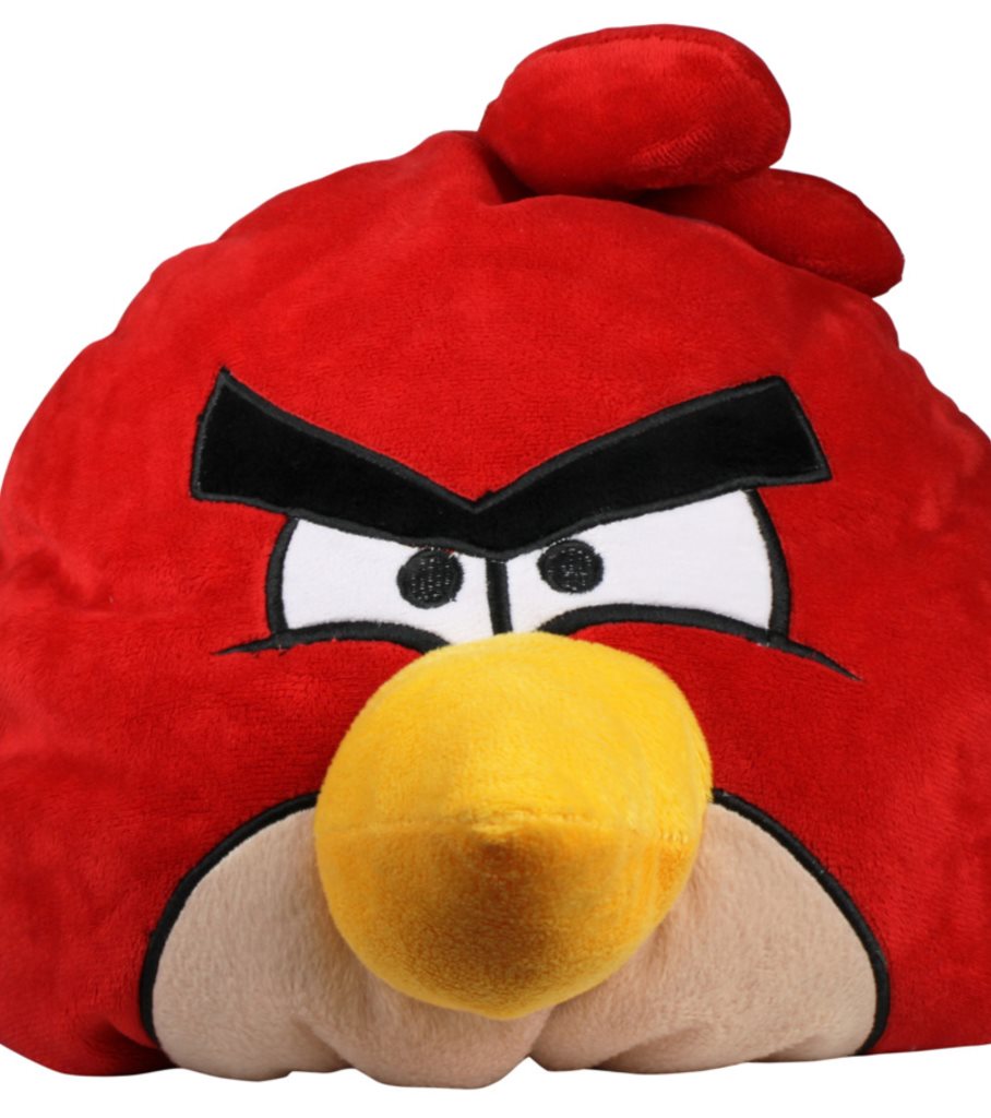 Relaxační polštář Angry Birds 4 druhy