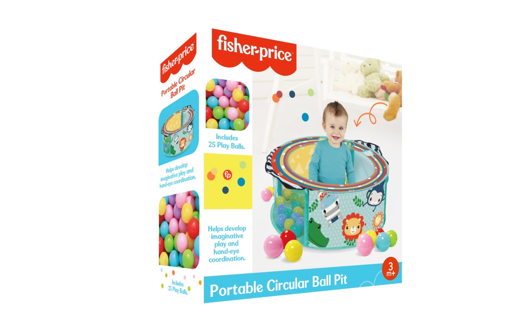 Fisher-Price Kulatá ohrádka s míčky (25ks)