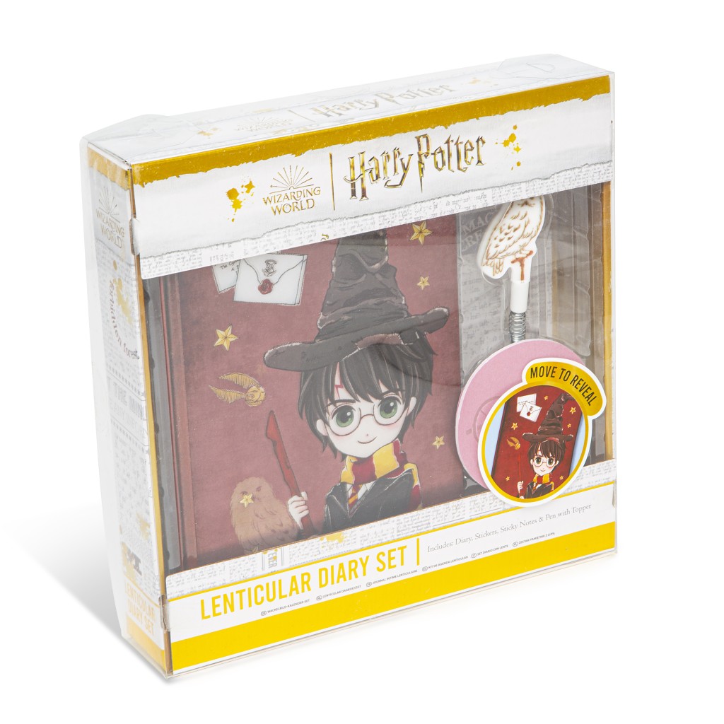 Deník sada Harry Potter Lenticular