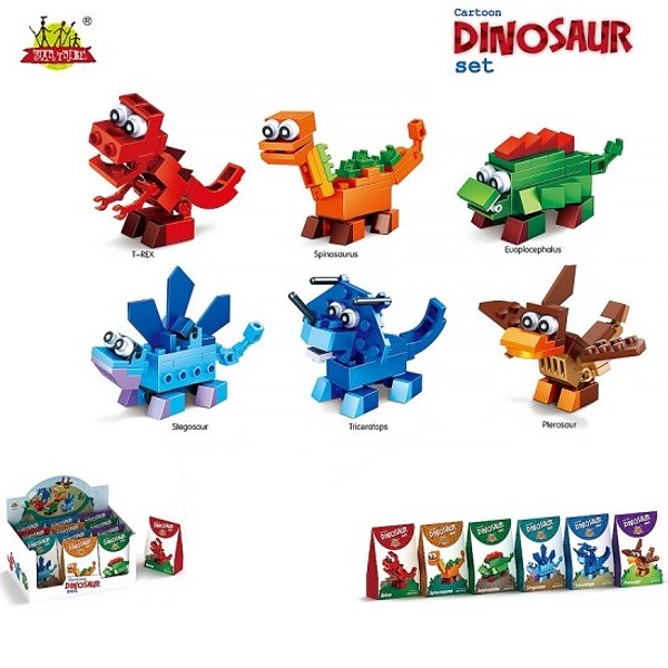 Mini stavebnice Dinosauři