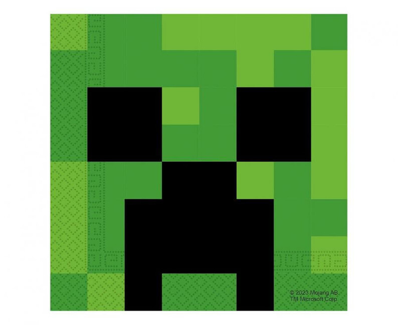 Ubrousky Minecraft Creeper 33cm 20ks