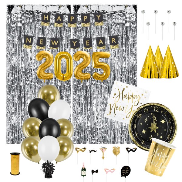 Party set - Silvestr 2025 pro 6 osob