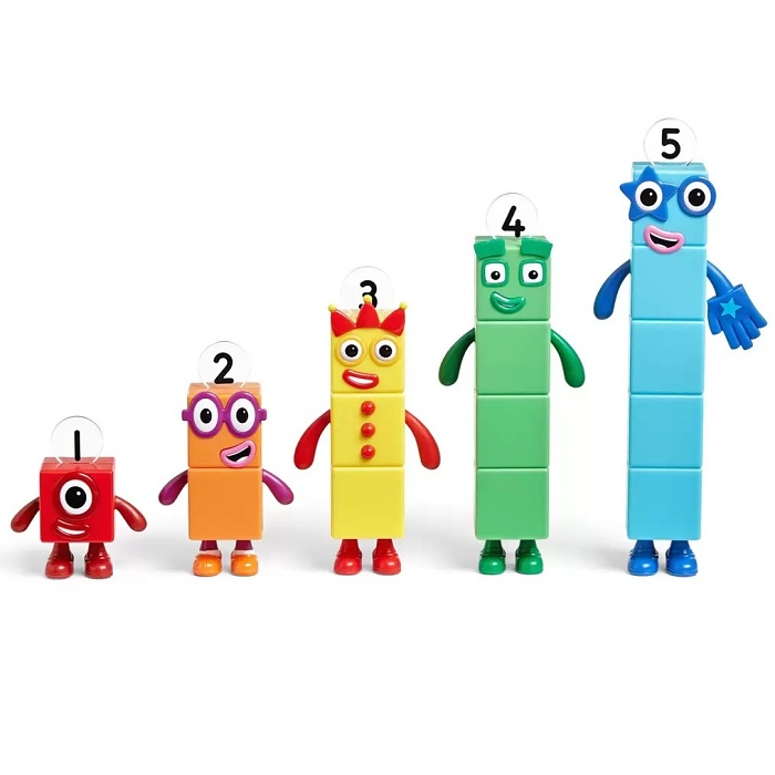 Postavičky Numberblocks Friends 1 až 5