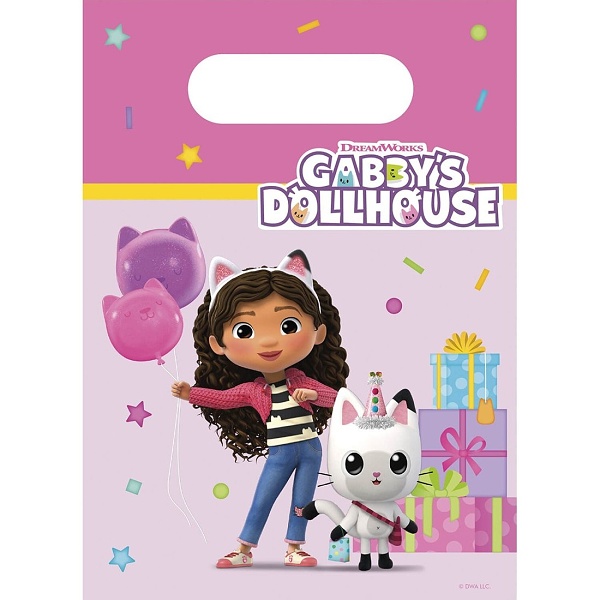 Taštičky dárkové Gabby´s Dollhouse 4 ks