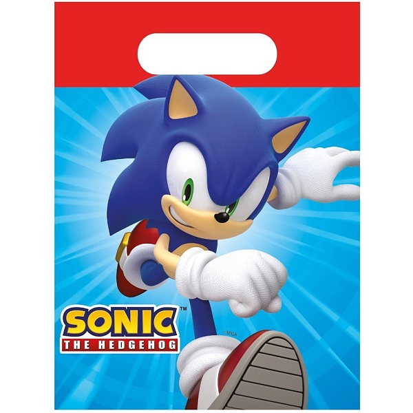 Taštičky dárkové Sonic 4 ks